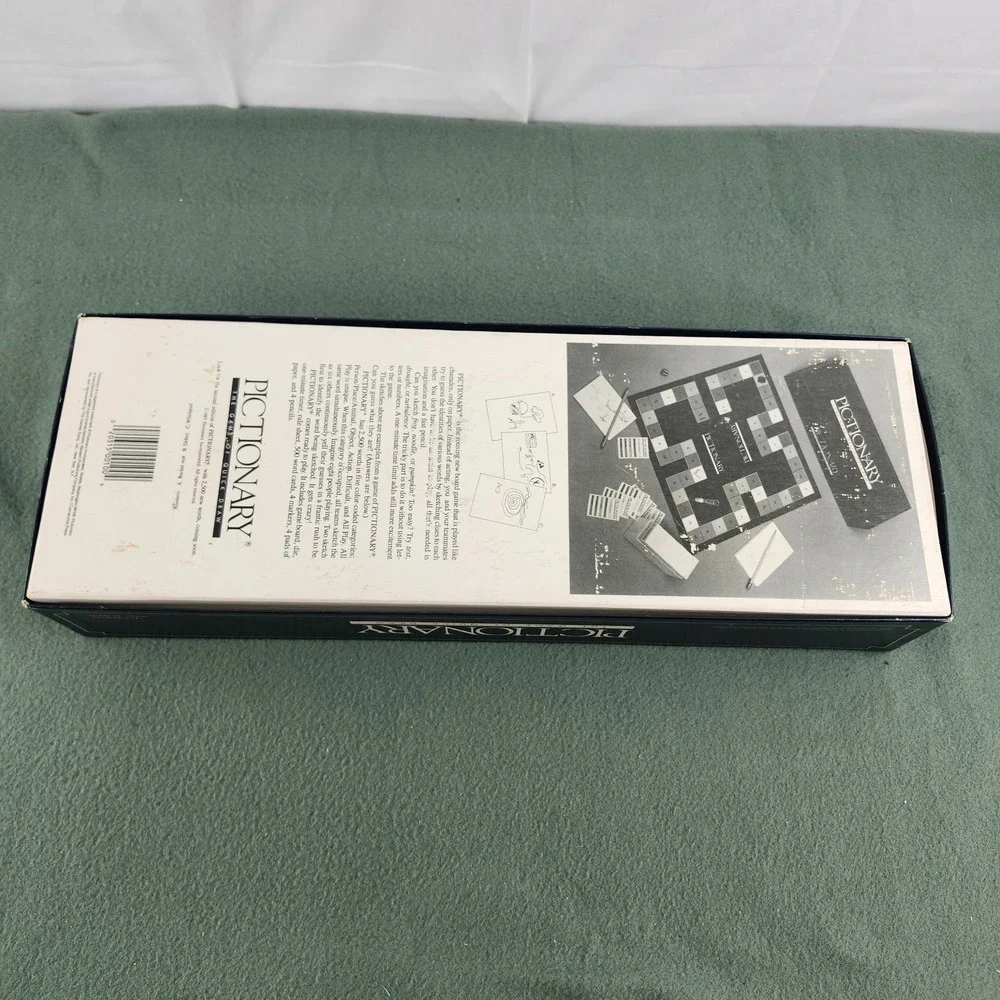 1985 Pictionary 1st Edition Charades Game Complete in Very Good Cond FREE SHIP
